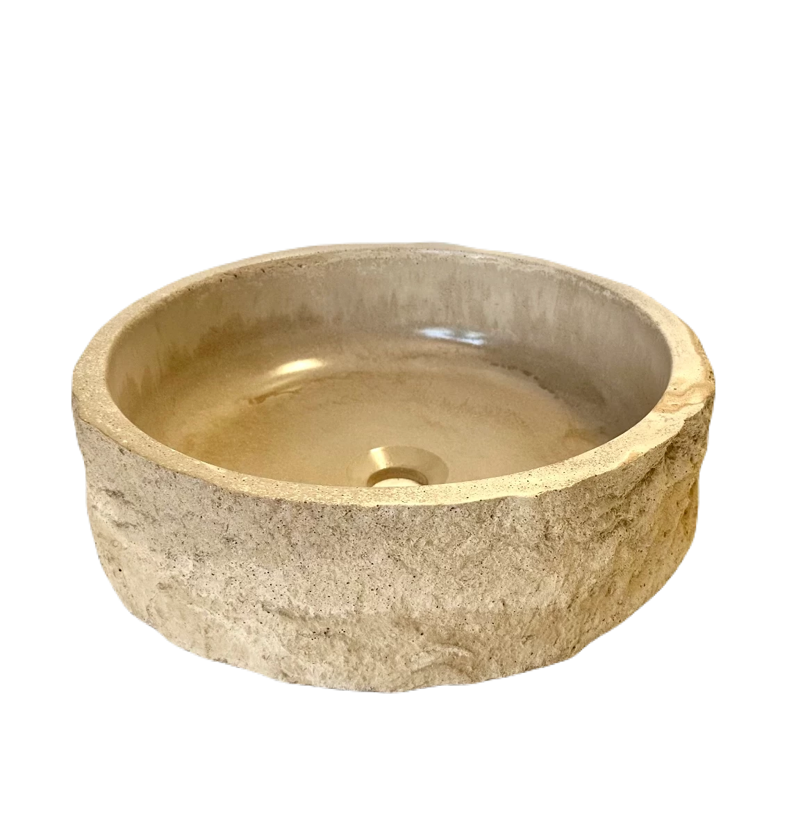 CUBA REDONDA PEDRA RUSTICA  - CORES